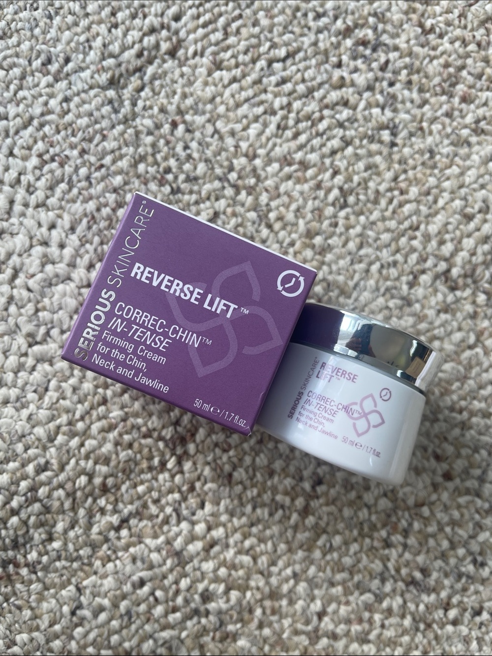 Serious Skincare Reverse Lift CORREC-CHIN IN-TENSE Firming Cream for Chin